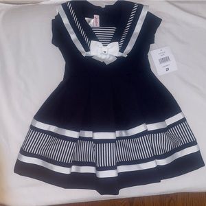 Macy’s Sailor/Nautical Style Toddler Girls Dress Size 2